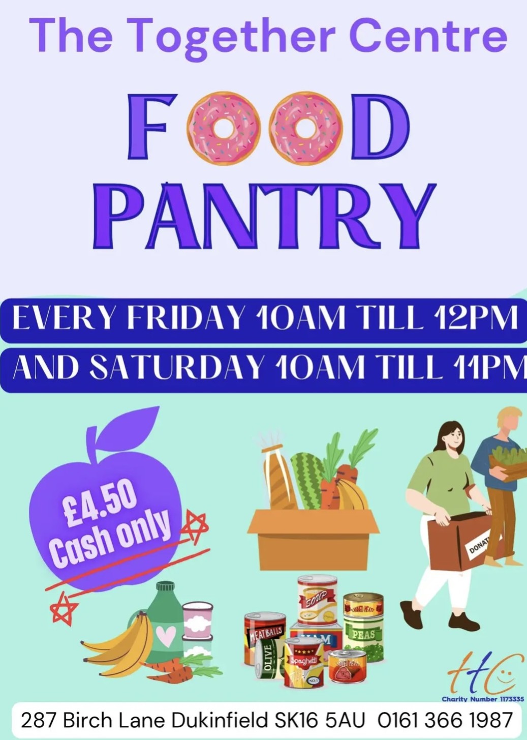 A photo of The Food Pantry opening hours A photo of The Food Pantry opening hours